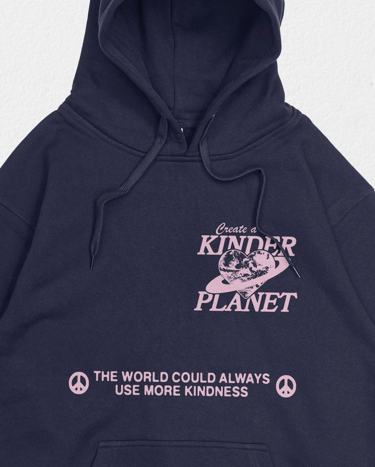 Kinder Planet Hoodie Navy | 3 Kinds