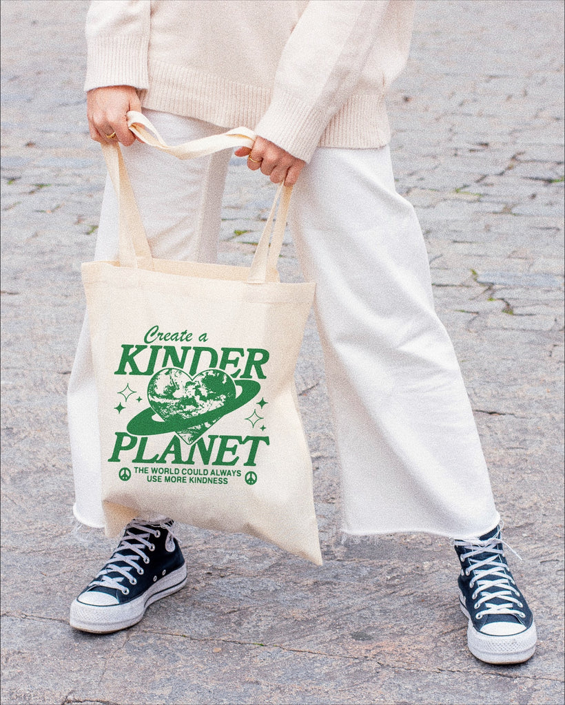 Kinder Planet Tote Green