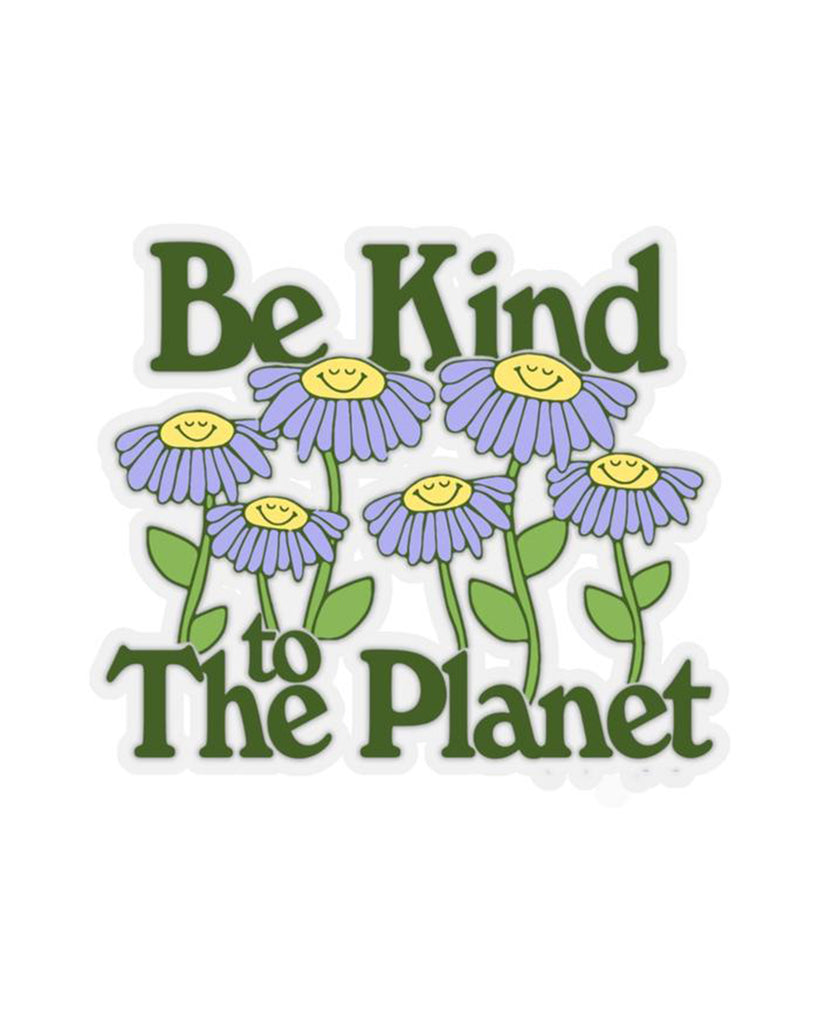 Kind to the Planet Sticker