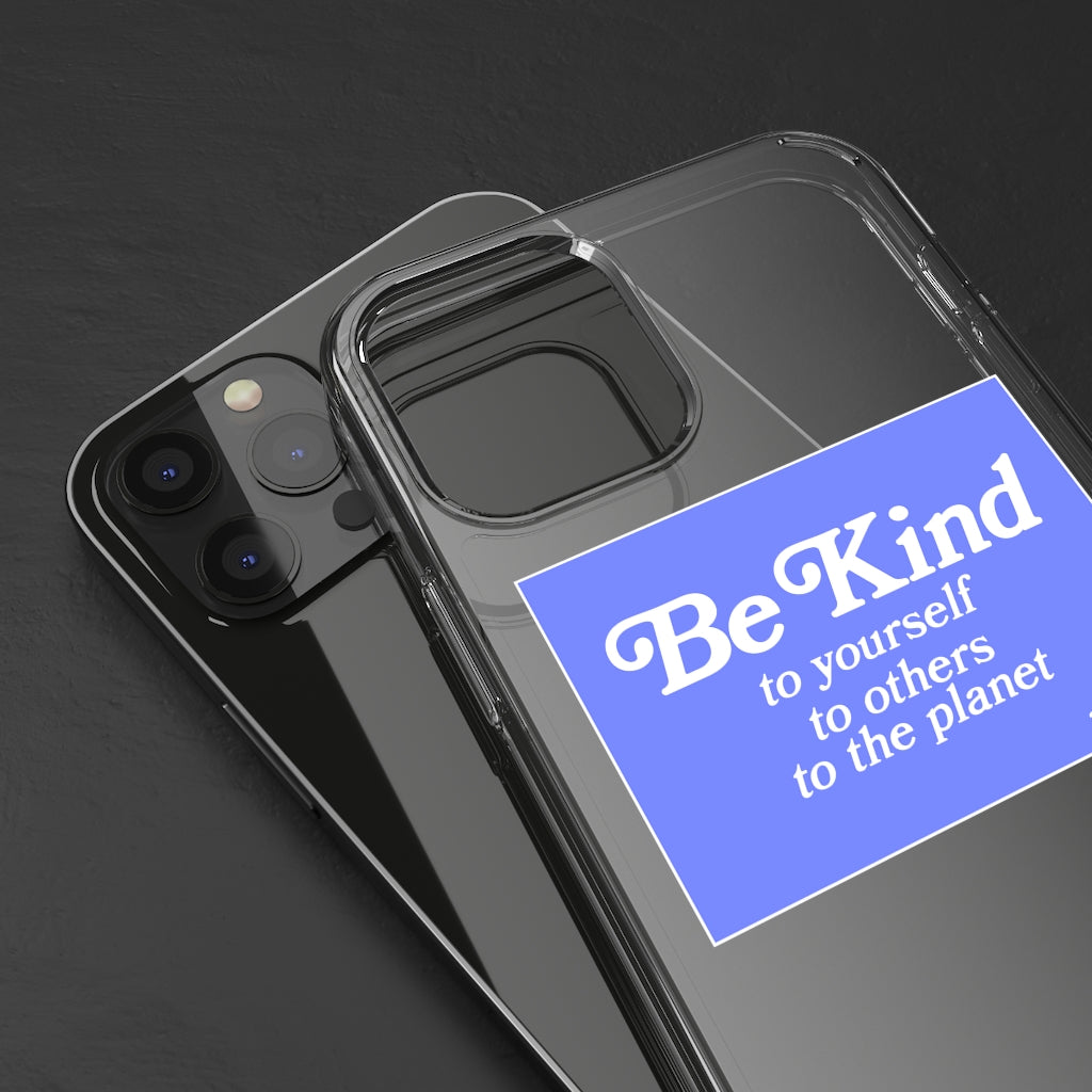 Be Kind Blue Mantra Phone Case
