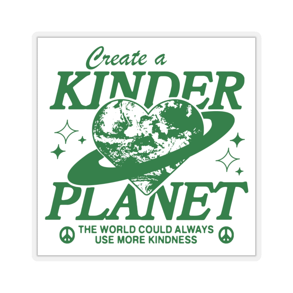 Kinder Planet Sticker