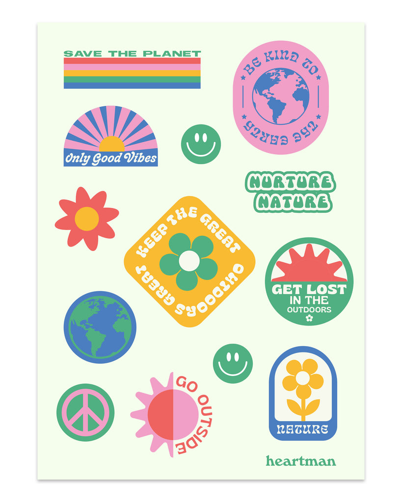 Great Outdoors Sticker Sheet