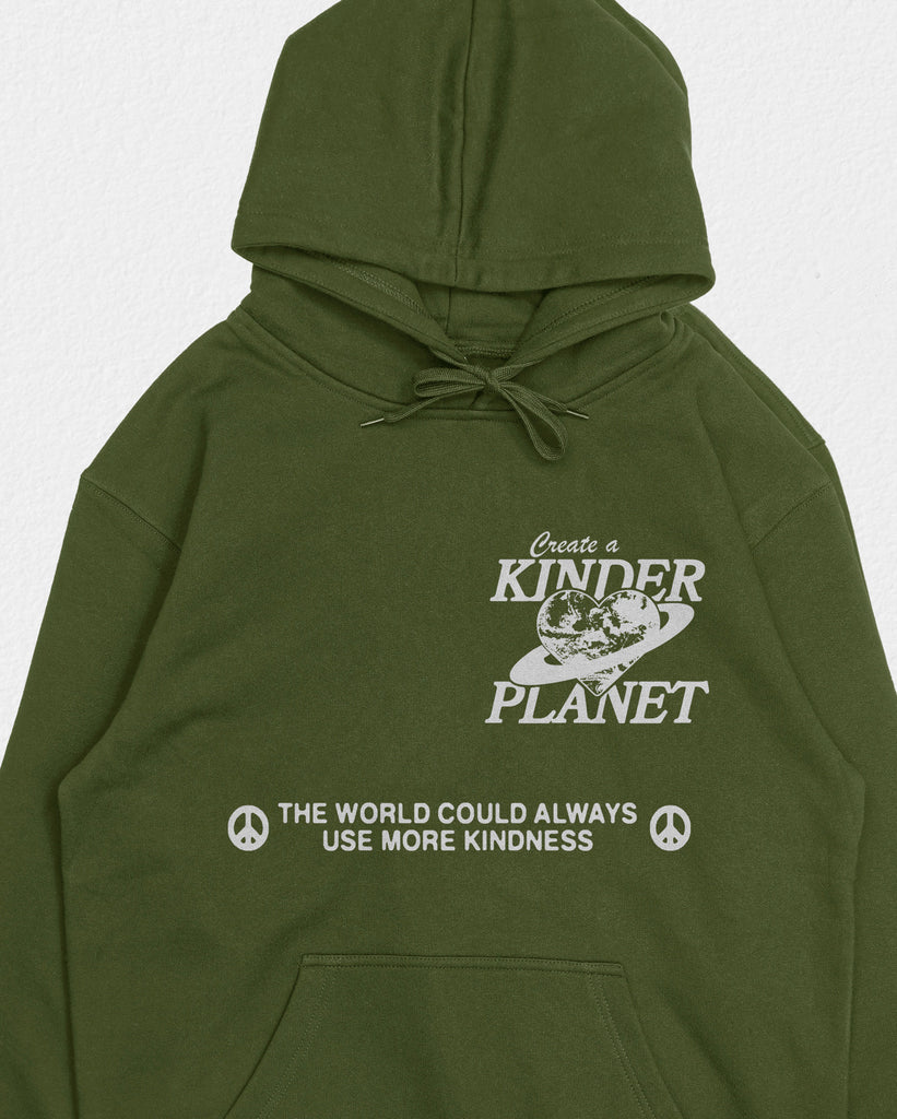 Kinder Planet Hoodie Army