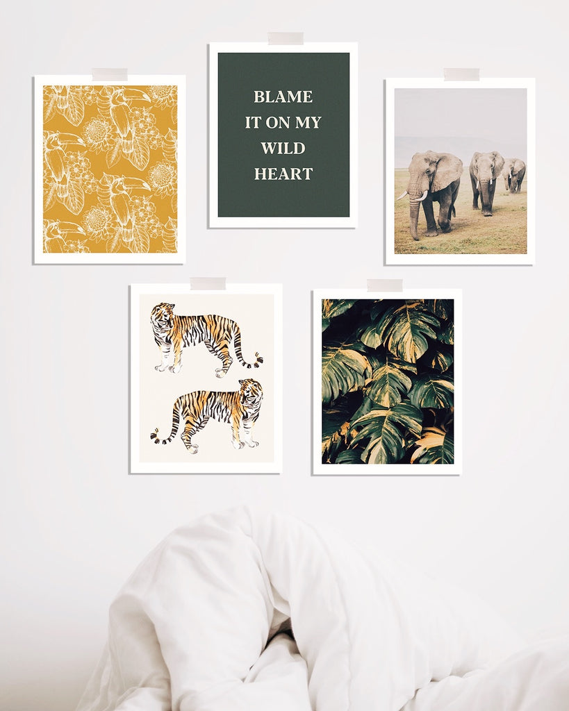 Jungle Love Print 5 Pack