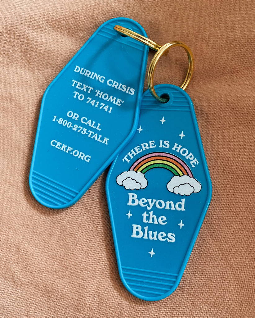 Beyond the Blues Key Tag