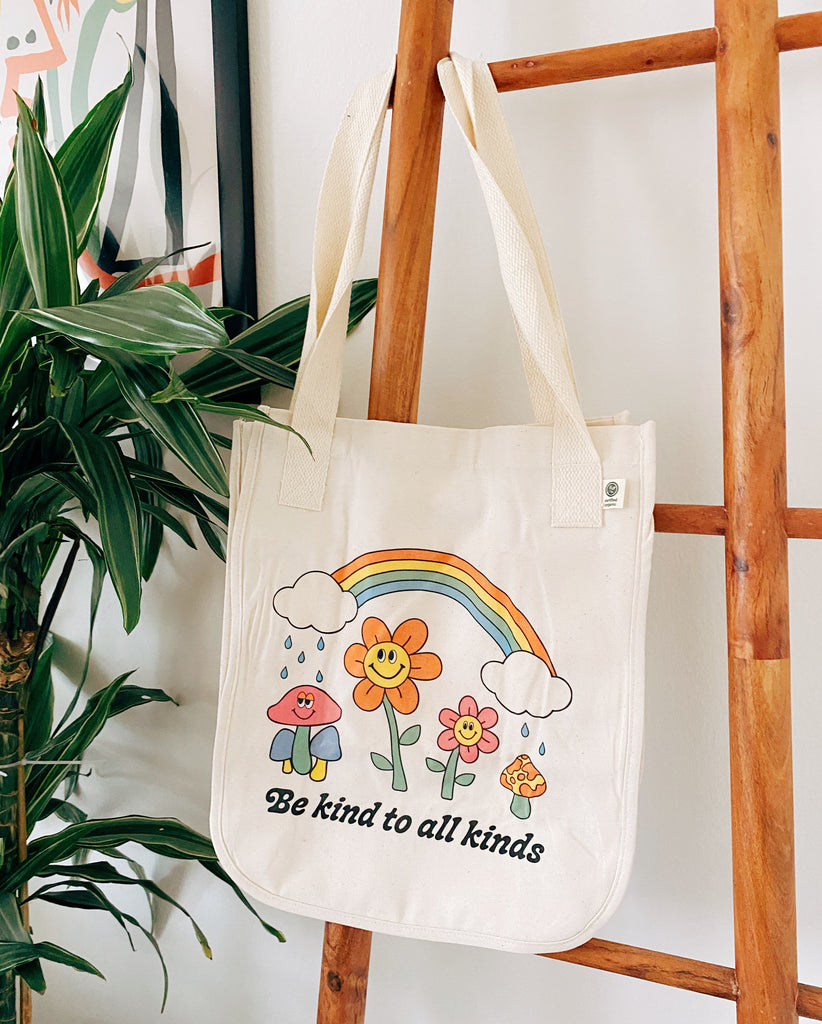 Be Kind to All Kinds Heavy Tote