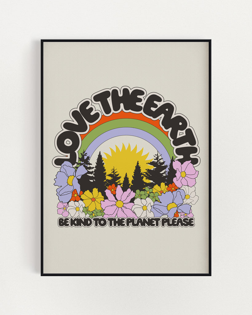 Love The Earth Poster